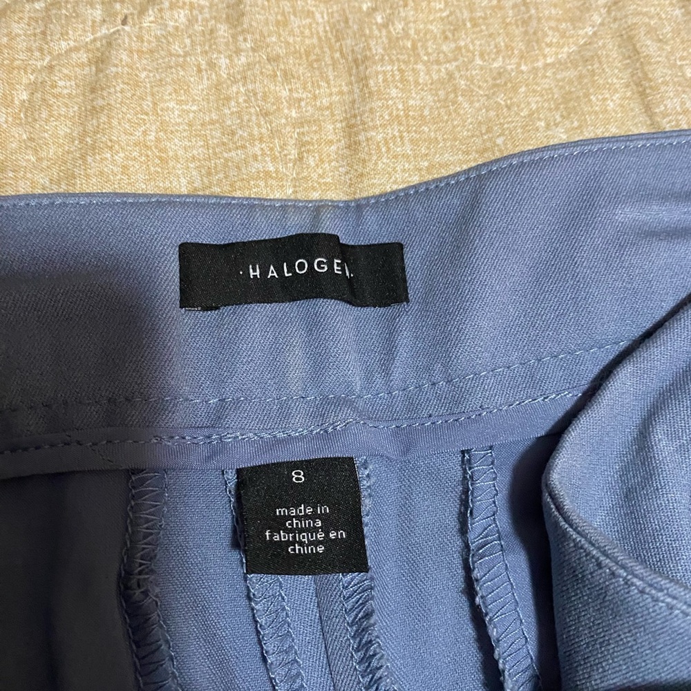 size 8 pant bundle Black, Beige, and Blue - Picture 4 of 12